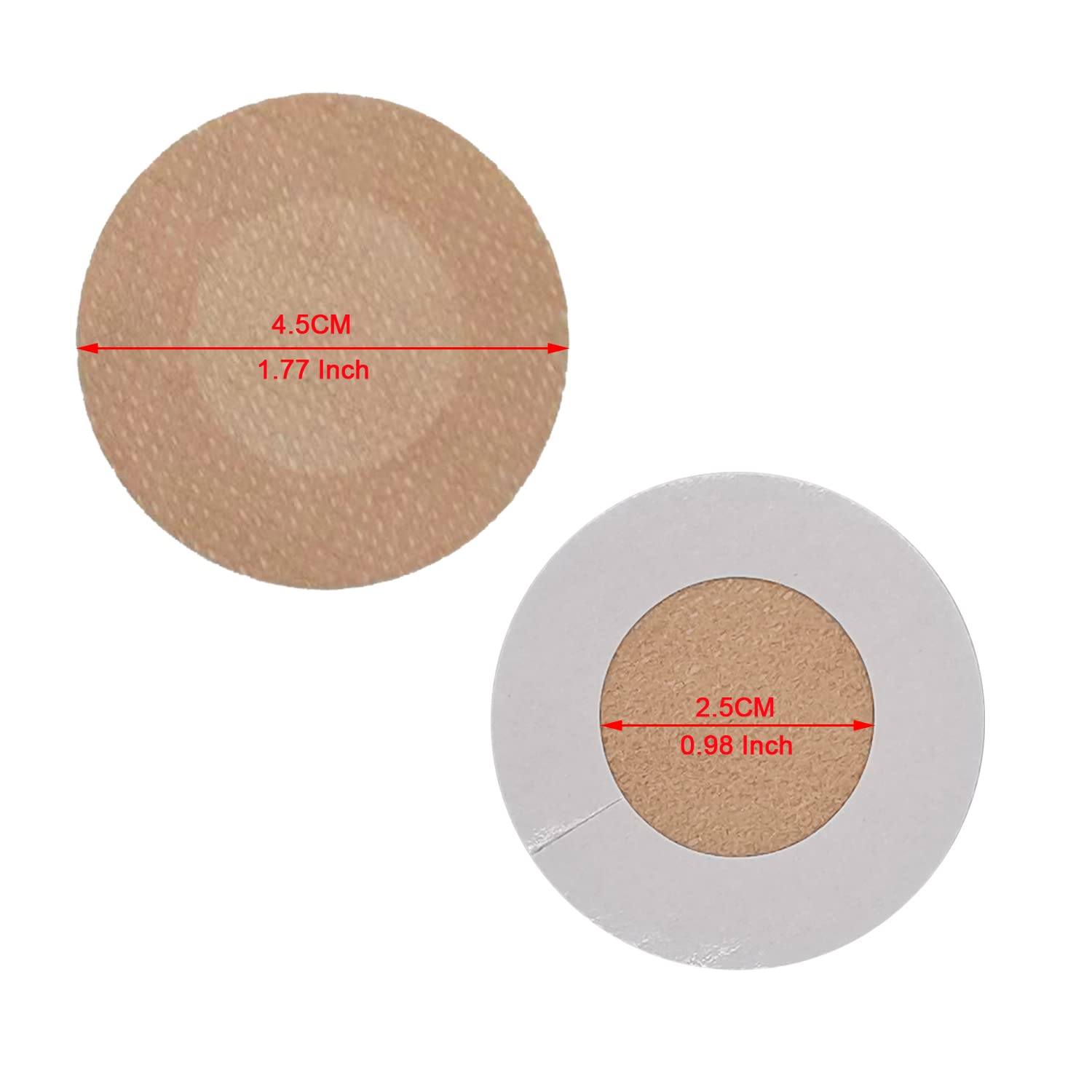 DoHope Breathable Mens Nipple Concealer Protector Invisible Nipple Covers Prevent Nipple Chafing Sticker Patch - Image 3